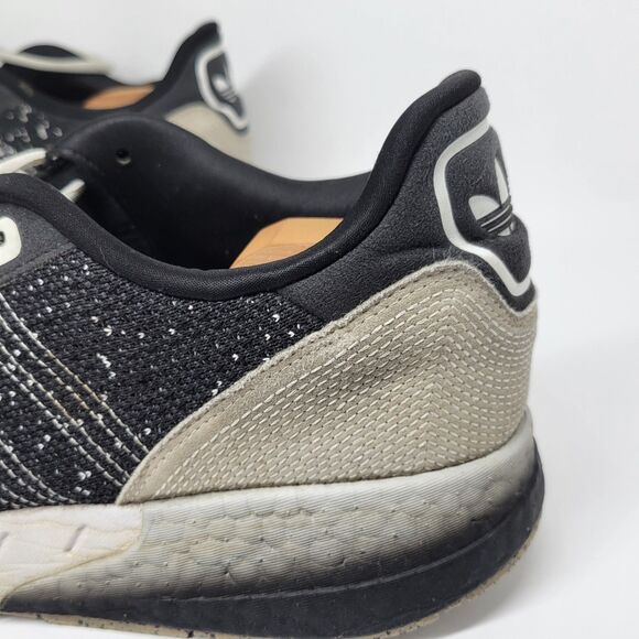 Adidas ZX ART# GV7194 1K Boost Mens Gray And White Running Shoes Size US 13  GUC main image 9